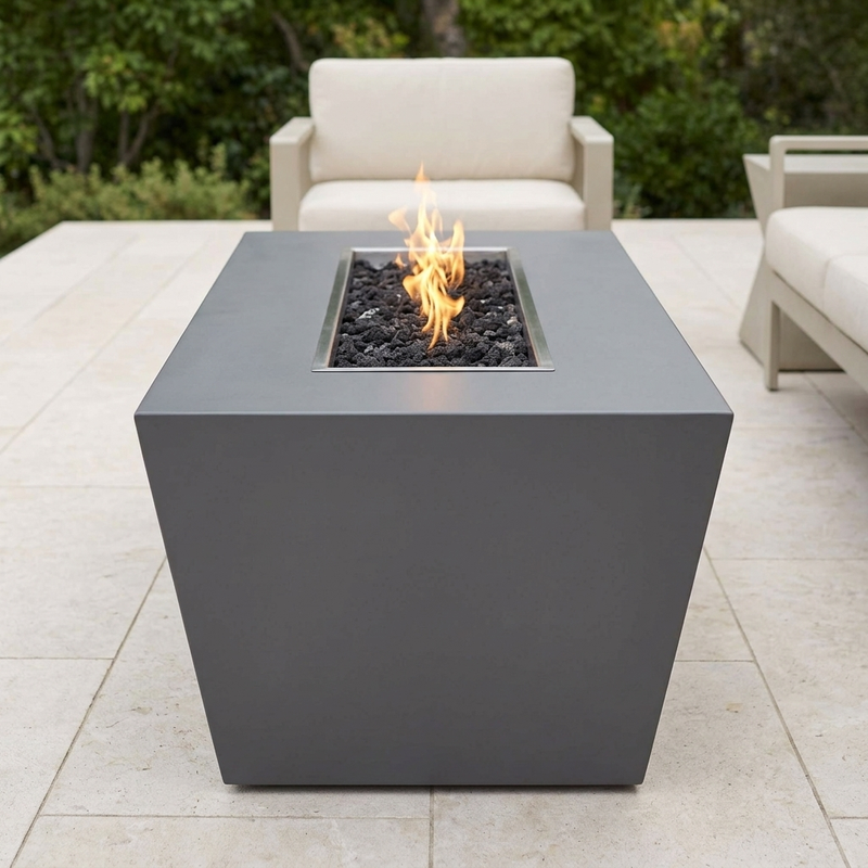 The Outdoor Plus 48" Mesa Fire Pit — Powder Coat — alternate view