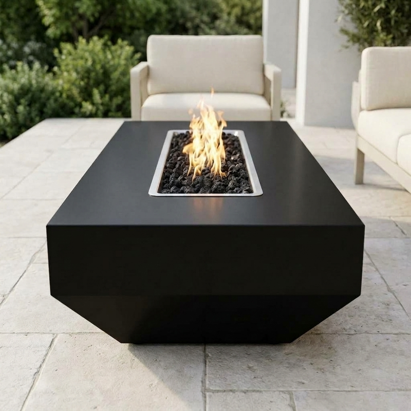 The Outdoor Plus 60" Moderno Fire Pit — Powder Coat — alternate view