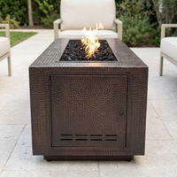 The Outdoor Plus 48" Pismo Fire Pit — Hammered Copper — alternate view