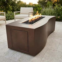 The Outdoor Plus 72" Billow Fire Pit — Powder Coat — alternate view