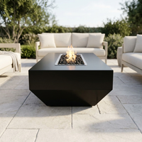The Outdoor Plus 84" Moderno Fire Pit — Powder Coat — alternate view