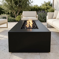 The Outdoor Plus 54" Regal Fire Pit — Powder Coat — Match Lit — alternate view