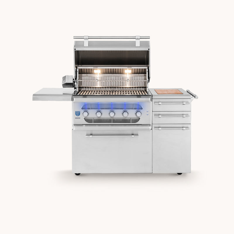 American Made Grills Muscle 36-Inch Freestanding Hybrid Grill — manufacturer view 2