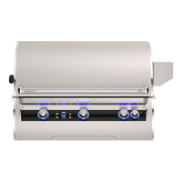 Fire Magic Echelon Diamond E790i Built-In Gas Grill — Digital Control — manufacturer view, solid hood