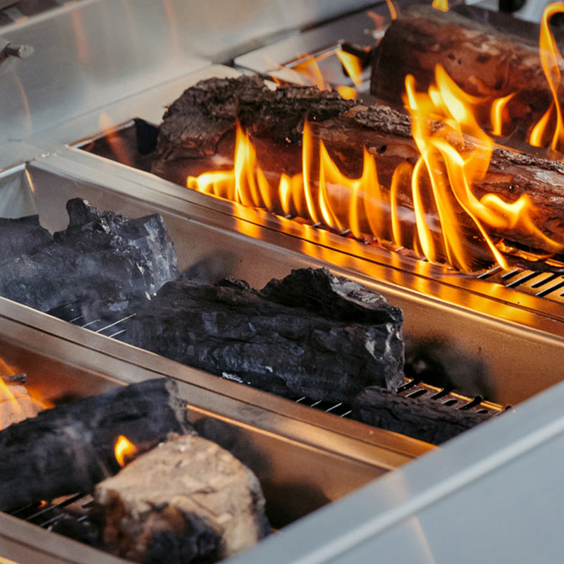 American Made Grills Muscle 54-Inch Built-In Hybrid Grill — manufacturer view 3