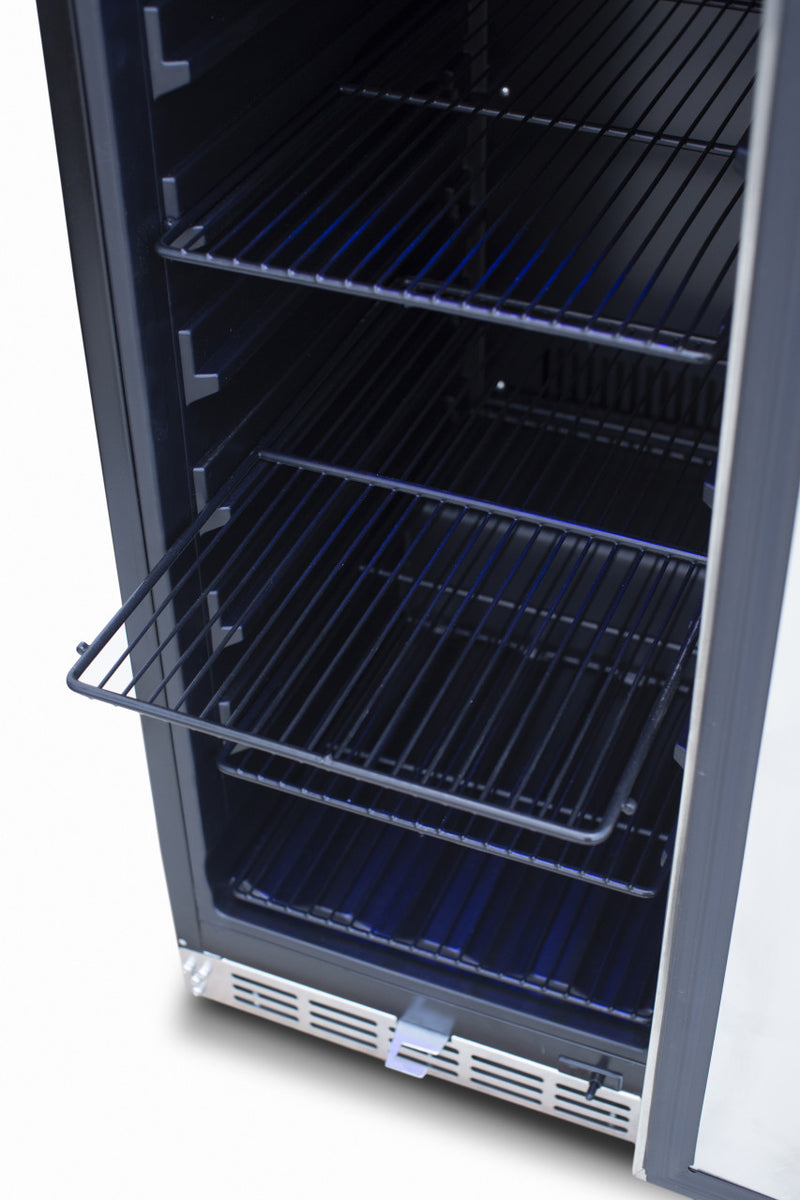 Summerset 15" Outdoor Rated Refrigerator with Glass Door
