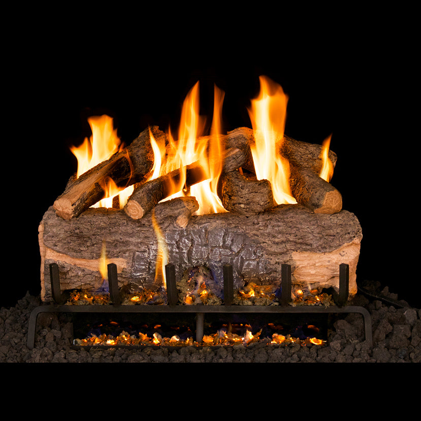 Mountain Crest Oak Vented Gas Log Set