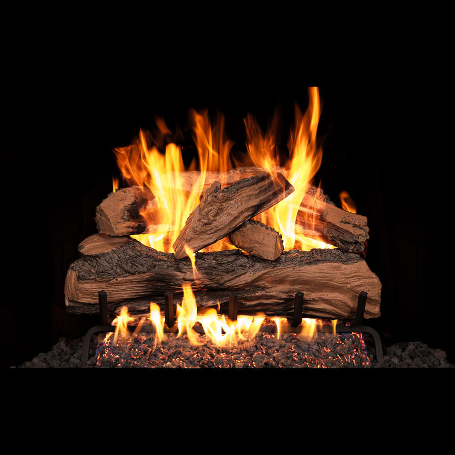 Split Oak Designer Plus Outdoor Vented Gas Log Set