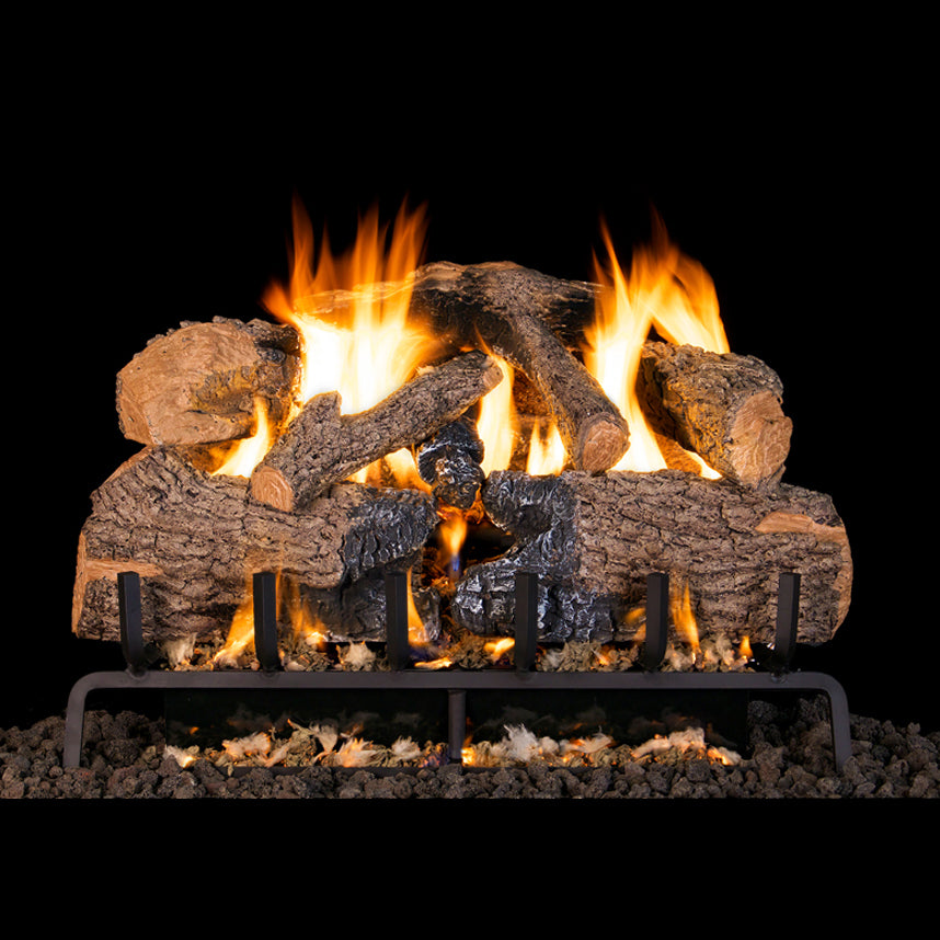 Charred Angel Oak Vented Gas Log Set