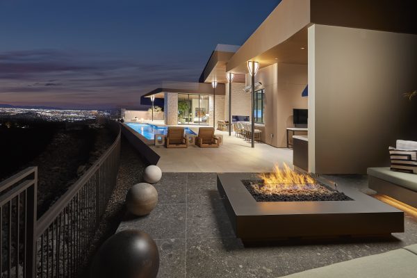 Fire Garden 48" Complete Linear Fire Pit - Graphite Powder Coat, Natural Gas