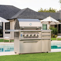 American Made Grills Muscle 36-Inch Freestanding Hybrid Grill — manufacturer view 10