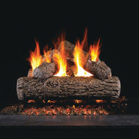 12-inch Golden Oak Vented Gas Log Set by Real Fyre