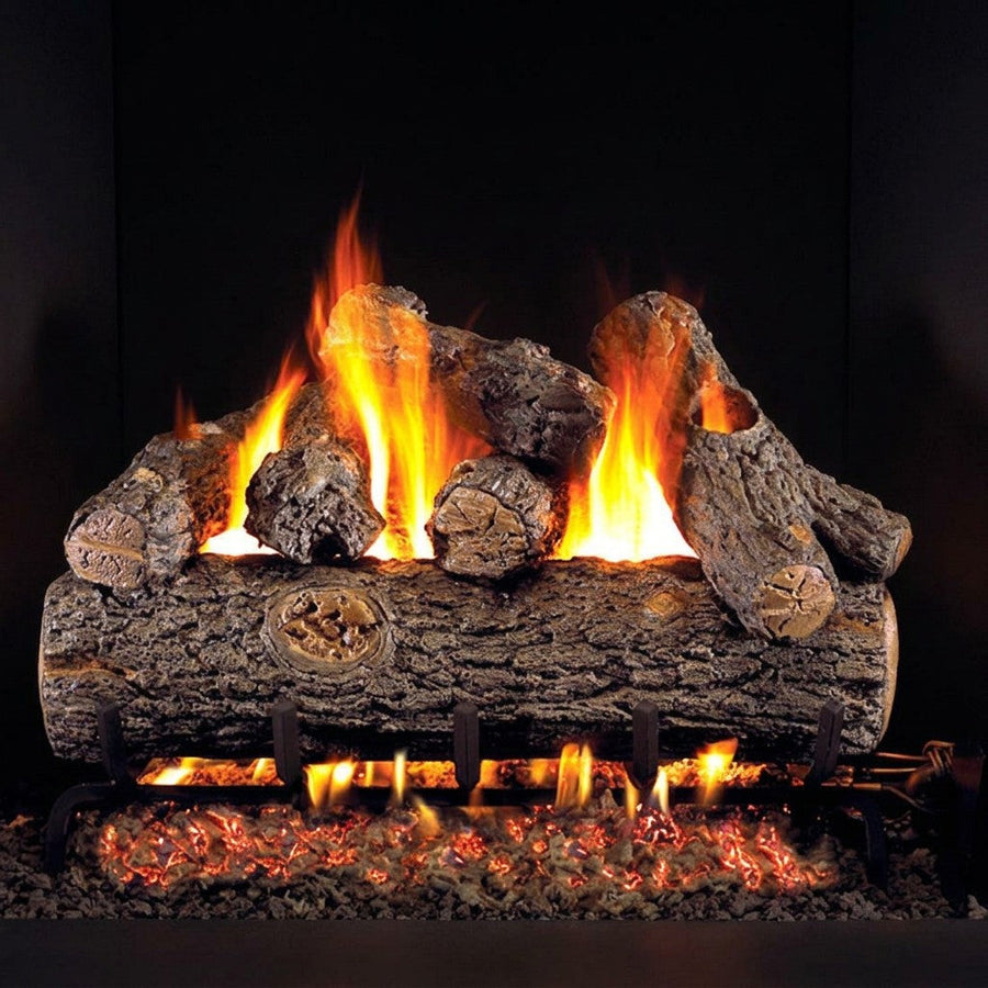 Oak Designer Plus Vented Gas Log Set