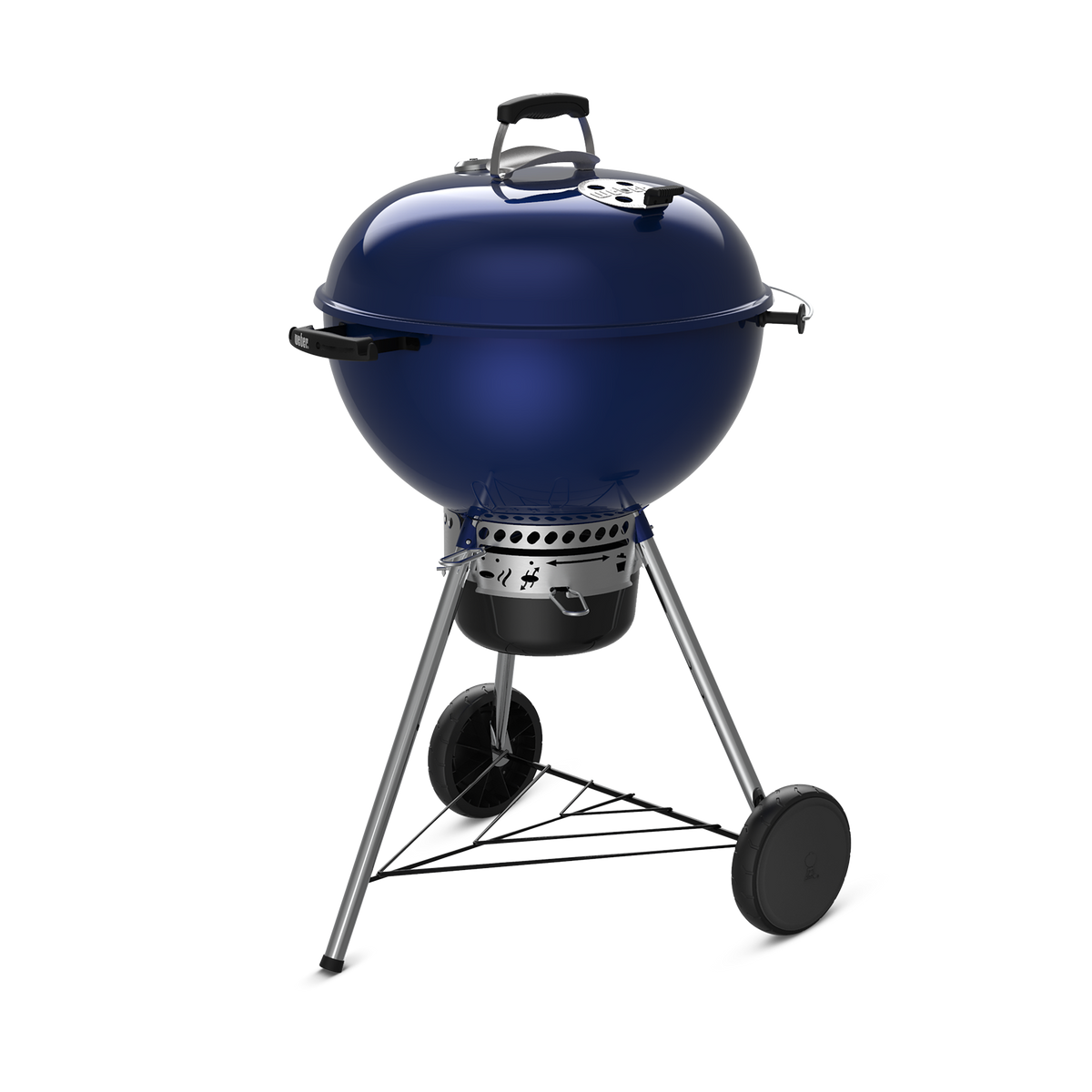 Master-Touch Charcoal Grill 22" - Deep Ocean Blue