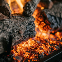 30" Charred Alpine Birch Ventless Gas Logs | Real Fyre