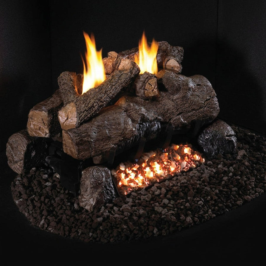 16" Evening Fyre See-Through Ventless Gas Logs