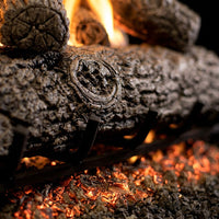 36" Golden Oak ANSI Vented Gas Log Set | Real Fyre