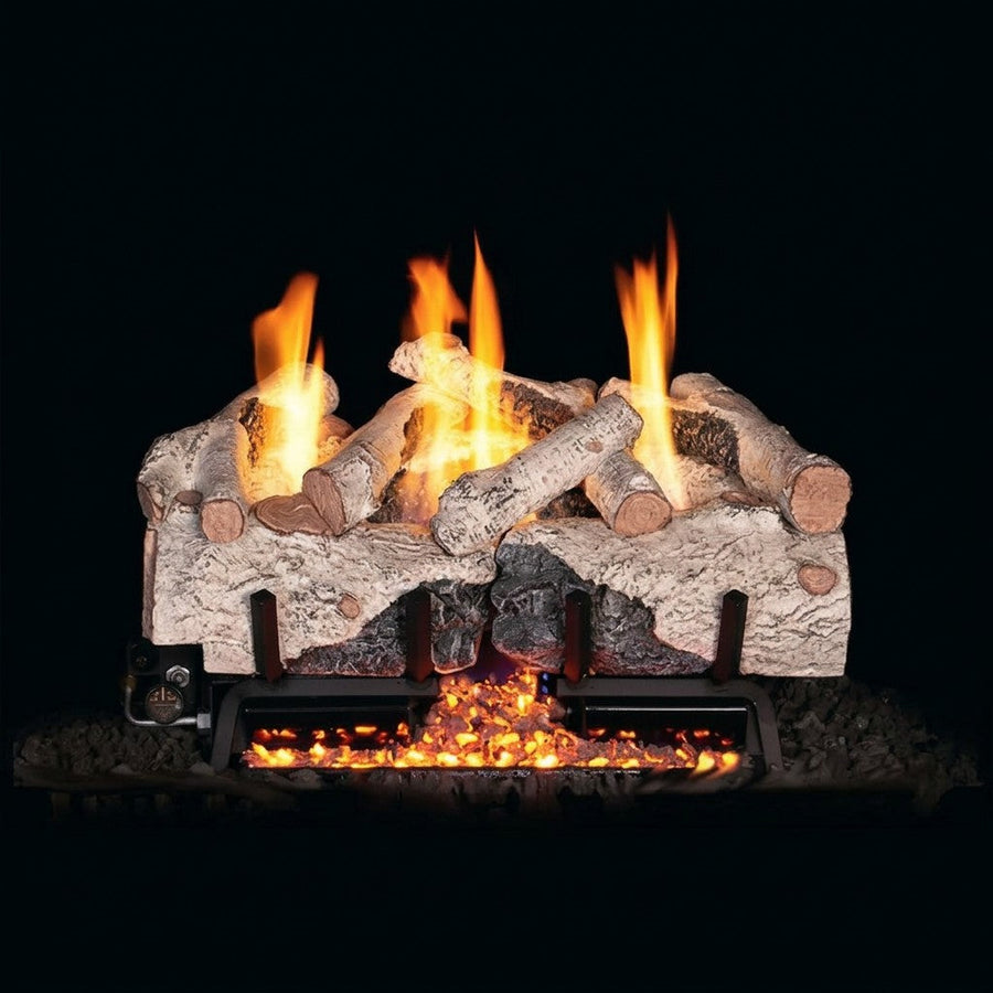 Peterson Charred Alpine Birch Outdoor Ventless Gas Logs