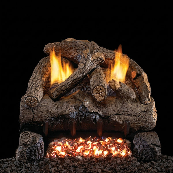 16-inch Peterson Evening Fyre Ventless Gas Logs by Real Fyre