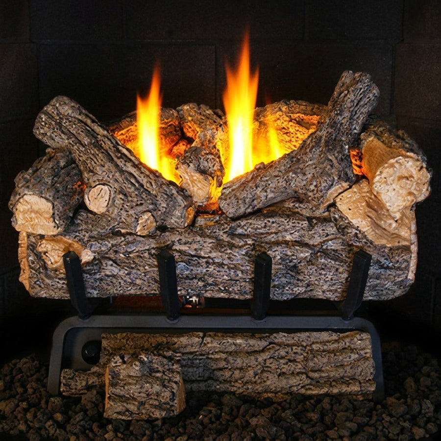 Peterson Valley Oak Refractory Ventless Gas Logs
