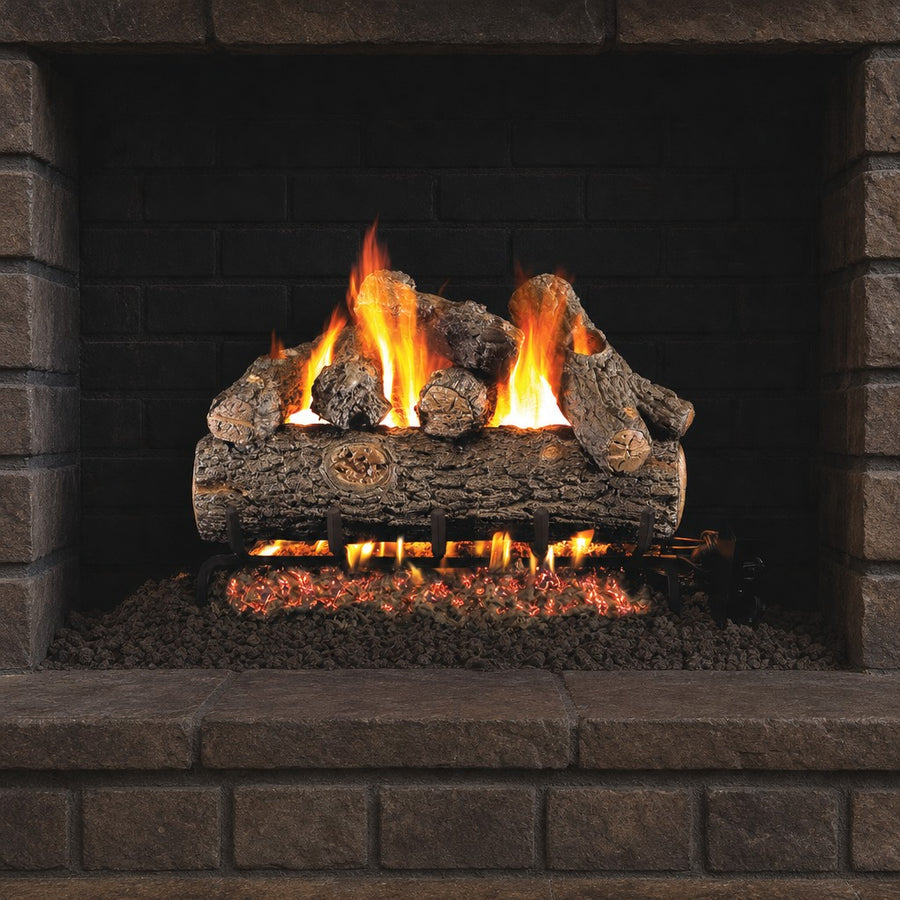 Golden Oak Designer Plus ANSI Vented Gas Log Set