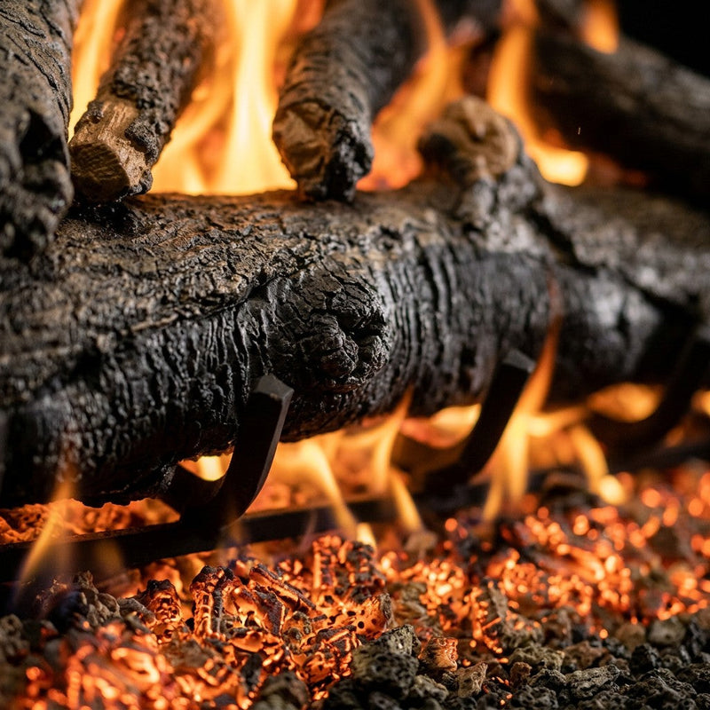 18" American Oak Outdoor Vented Gas Log Set | Real Fyre