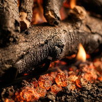 18" American Oak Vented Gas Log Set | Real Fyre