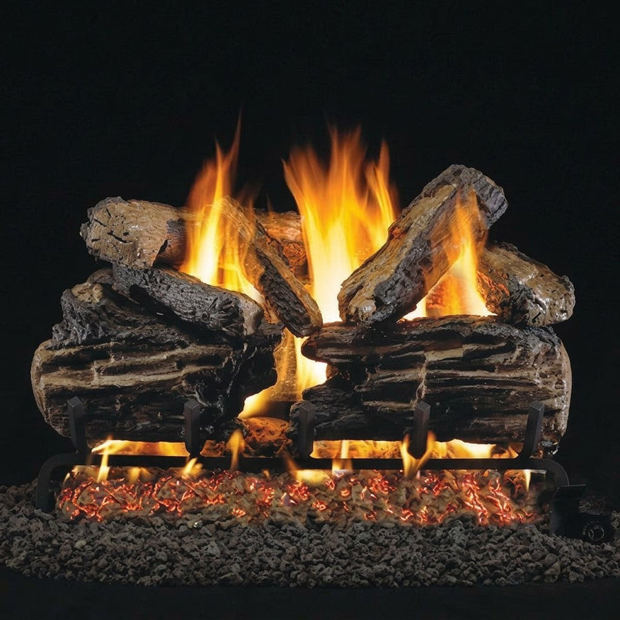 Charred Split ANSI Vented Gas Log Set