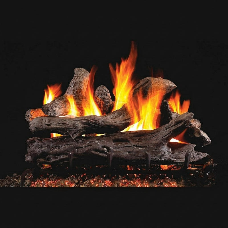 30-inch Coastal Driftwood Outdoor Vented Gas Log Set by Real Fyre