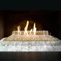 30-inch Contemporary See-Through Fire Glass Ventless Gas Logs by Real Fyre