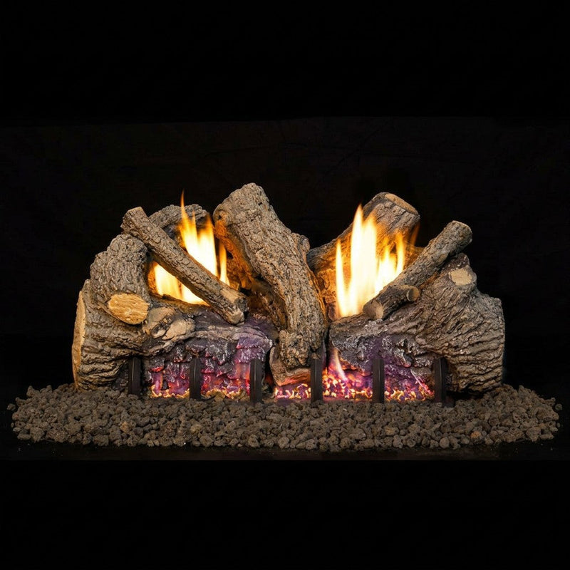 30-inch Foothill Oak Ventless Gas Logs by Real Fyre