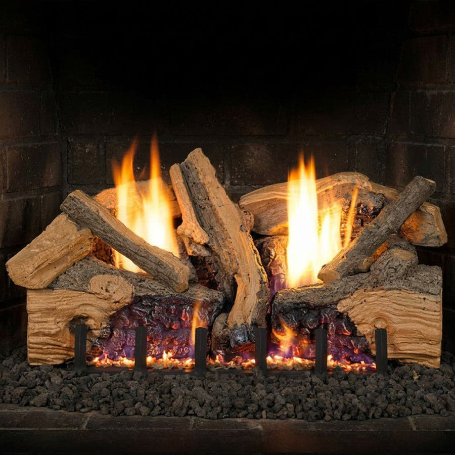 Foothill Split Oak Ventless Gas Logs