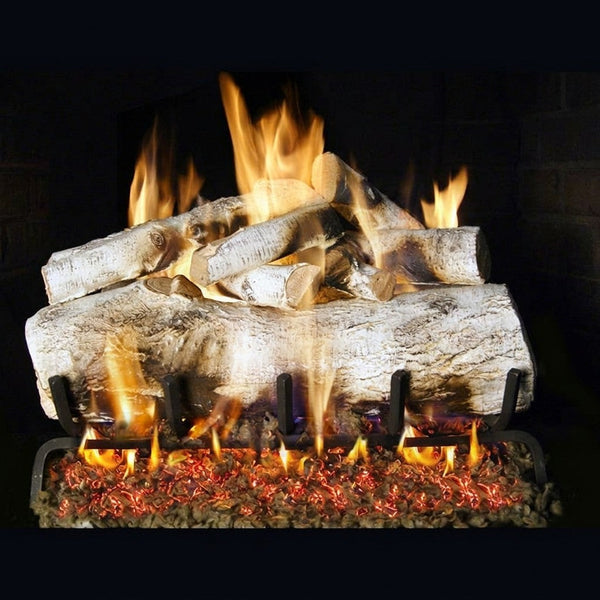 30-inch Mountain Birch Vented Gas Log Set by Real Fyre