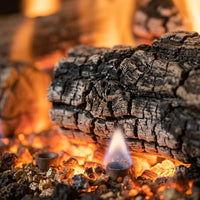 18" Mountain Crest Split Oak Vented Gas Log Set | Real Fyre