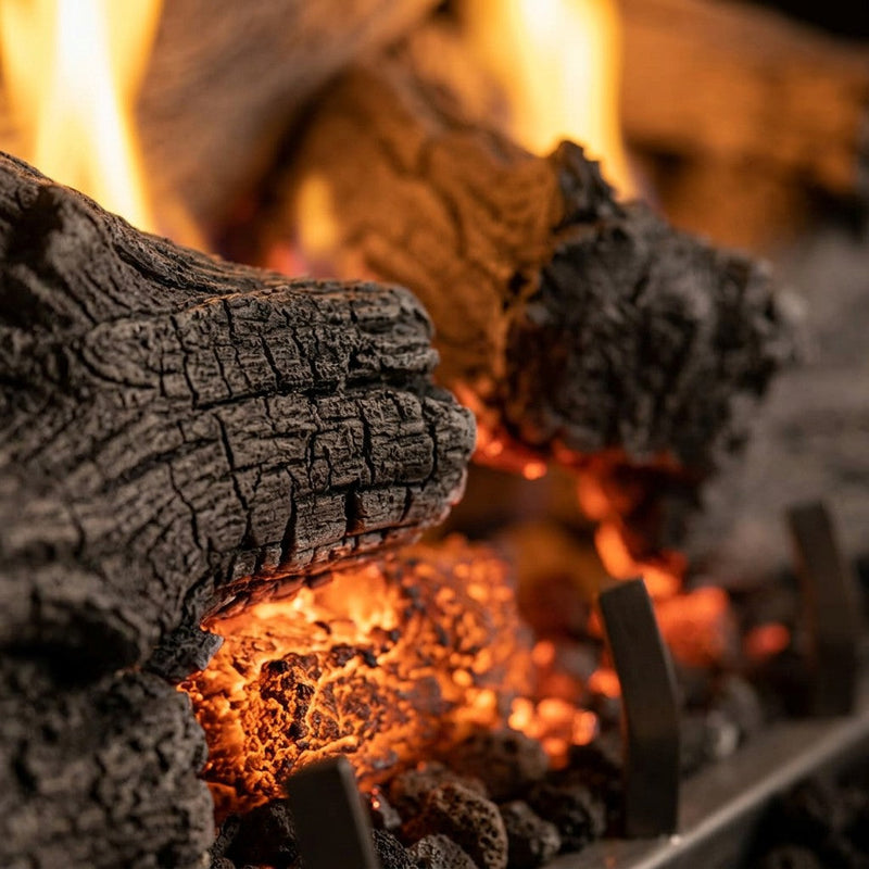 18" Peterson Driftwood Ventless Gas Logs | Real Fyre