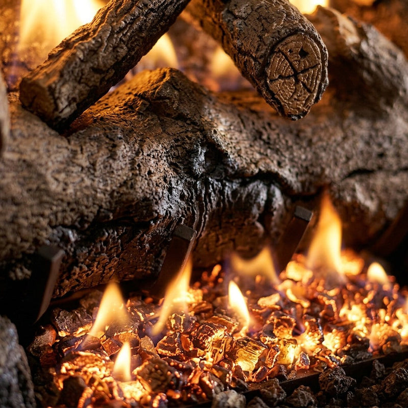 18" Peterson Evening Fyre Ventless Gas Logs | Real Fyre