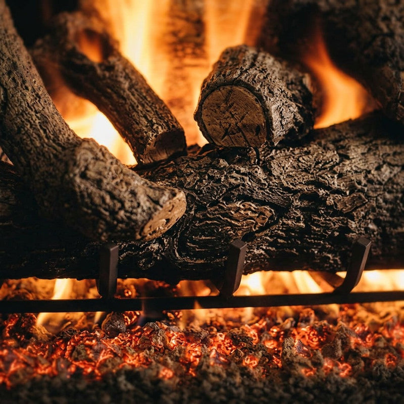 30" Royal English Oak Designer Vented Gas Log Set | Real Fyre