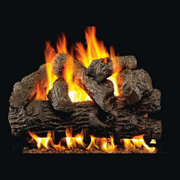24-inch Royal English Oak Vented Gas Log Set by Real Fyre