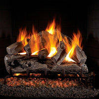 30-inch Rugged Split Oak Outdoor Vented Gas Log Set by Real Fyre