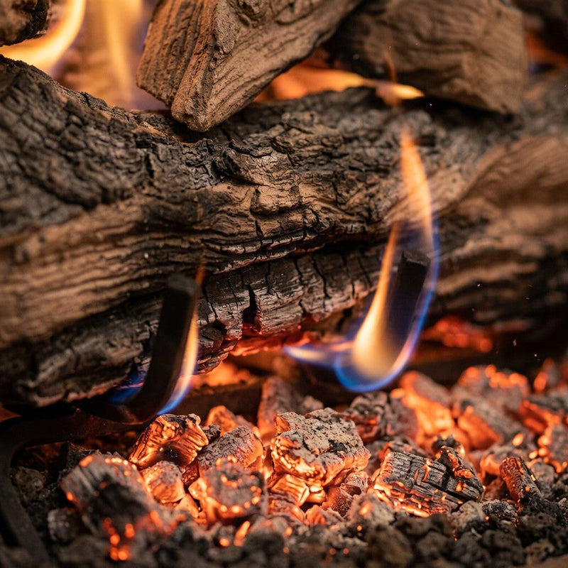 18" Split Oak Designer Plus Vented Gas Log Set | Real Fyre