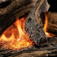 18" Split Oak Vented Gas Log Set | Real Fyre