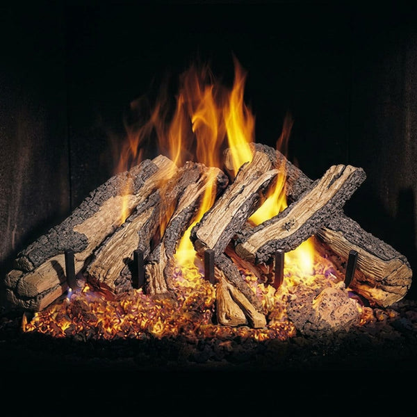 24-inch Western Campfyre ANSI Vented Gas Log Set by Real Fyre