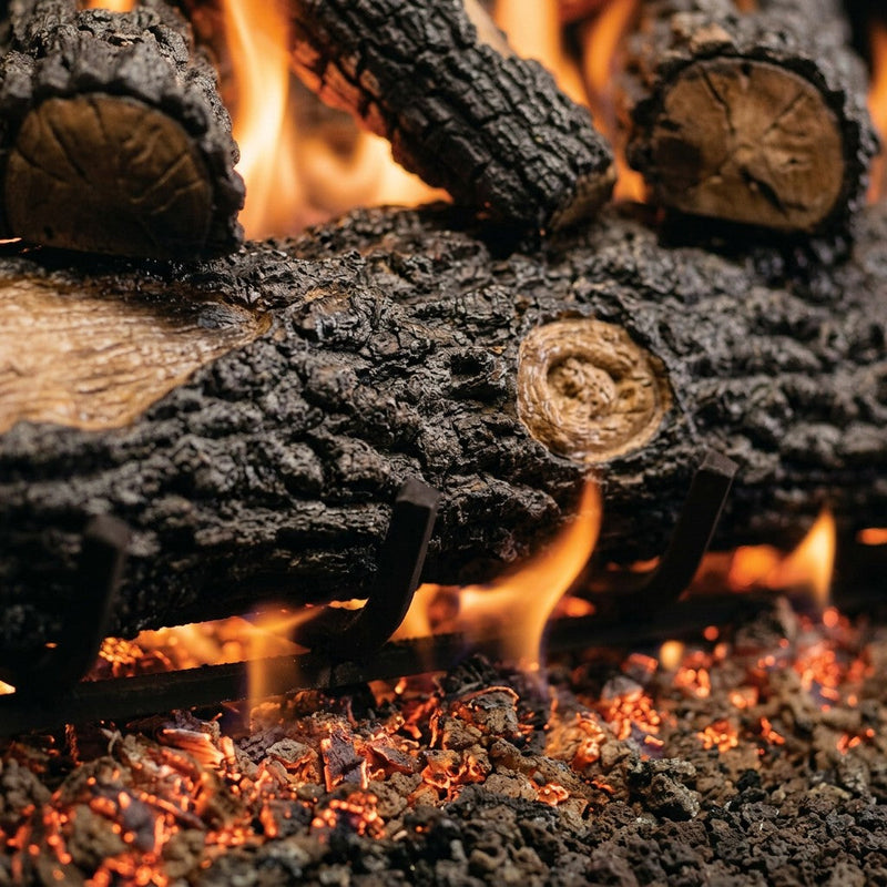 24" Woodland Oak Outdoor Vented Gas Log Set | Real Fyre