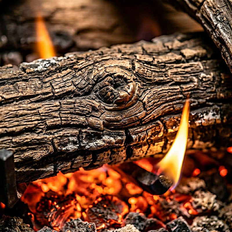 24" Woodstack ANSI Vented Gas Log Set | Real Fyre