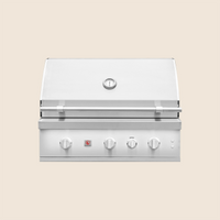 Summerset Quest 36-Inch Built-In Gas Grill — lid closed, manufacturer photograph