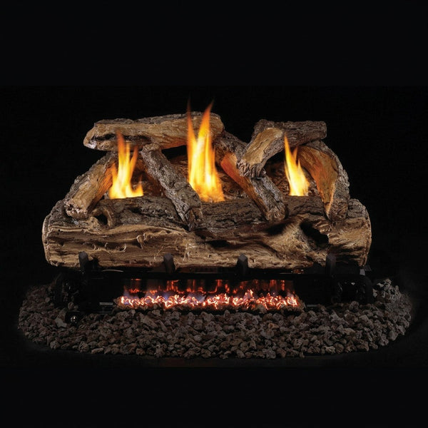 30-inch Split Oak Ventless Gas Log Set by Real Fyre