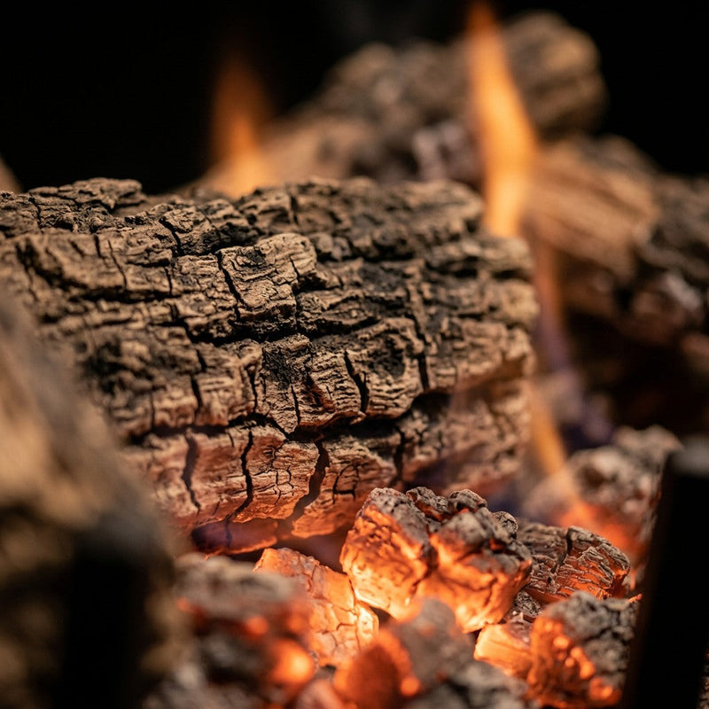 24" Split Oak Ventless Gas Logs | Real Fyre