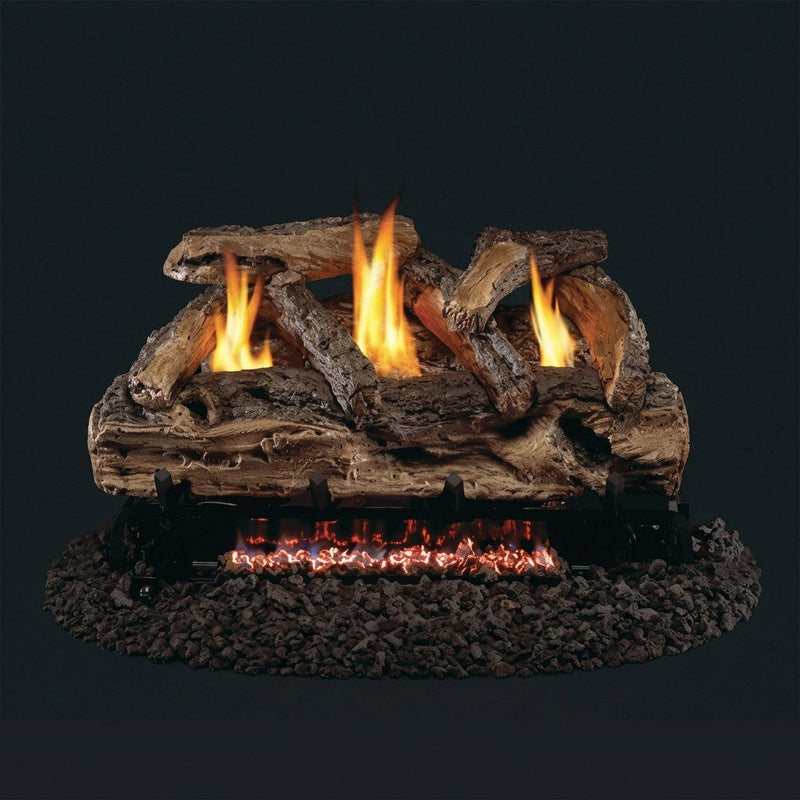 24-inch Split Oak Ventless Gas Logs by Real Fyre