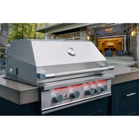 TrueFlame 40-Inch 5-Burner Built-In Gas Grill