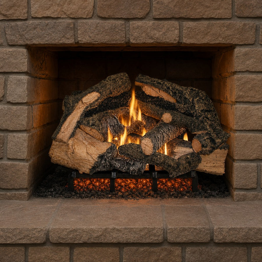 Rustic Timbers Vented Gas Log Set